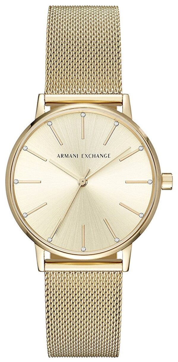 Armani Exchange Damklocka AX5536 Lola Gulguldstonad/Gulguldtonat