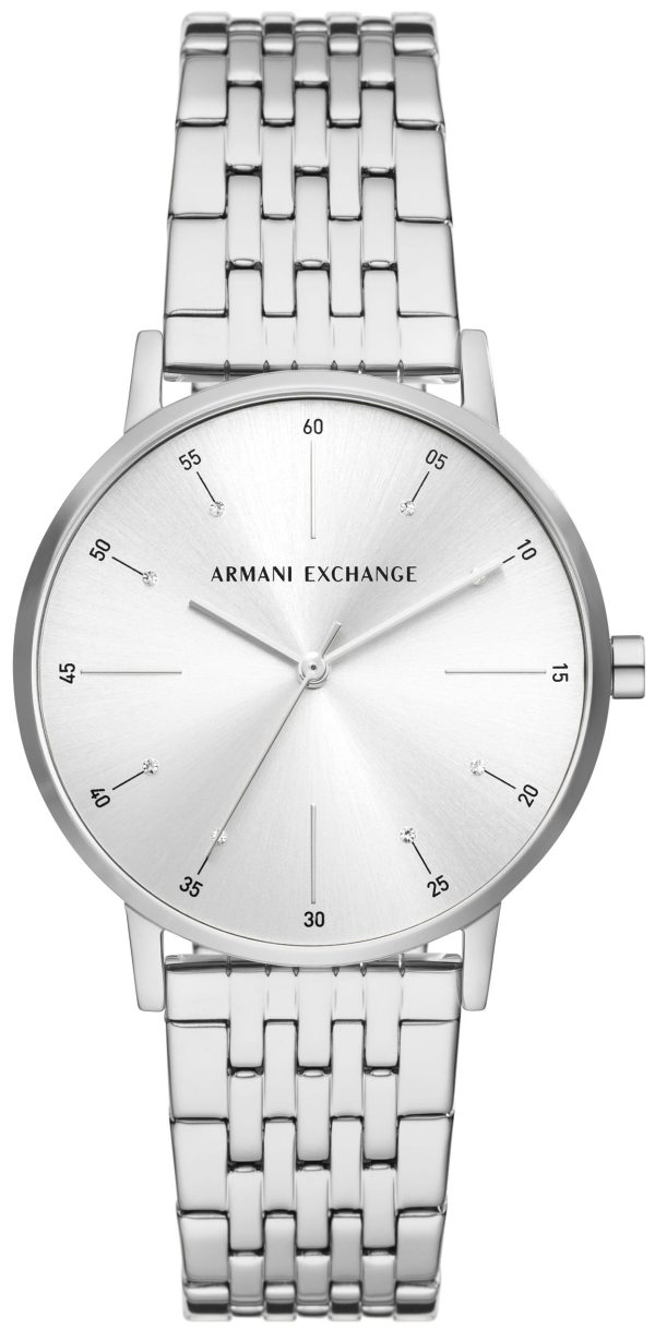 Armani Exchange Damklocka AX5578 Lola Silverfärgad/Stål Ø36 mm