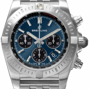 Breitling Herrklocka AB0115101C1A1 Chronomat 44 Blå/Stål Ø44 mm