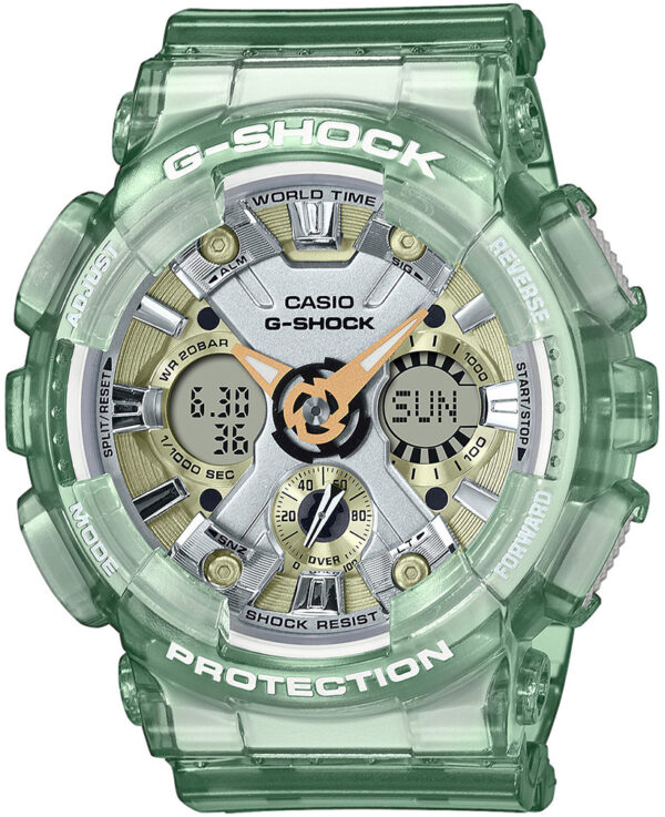Casio Herrklocka GMA-S120GS-3AER G-Shock LCD/Resinplast Ø45.9 mm