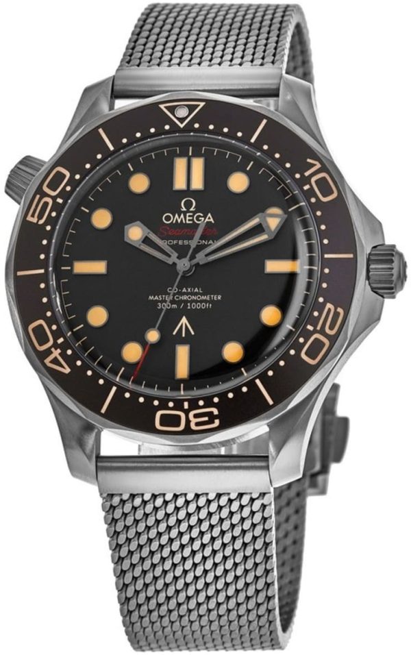 Omega Herrklocka 210.90.42.20.01.001 Seamaster Diver 300M Brun/Titan