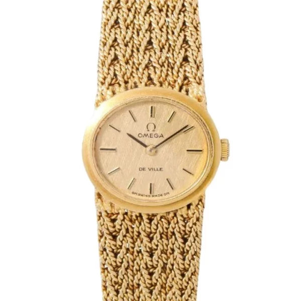 Omega Vintage Pre-owned Yellow Gold watches Gul, Unisex
